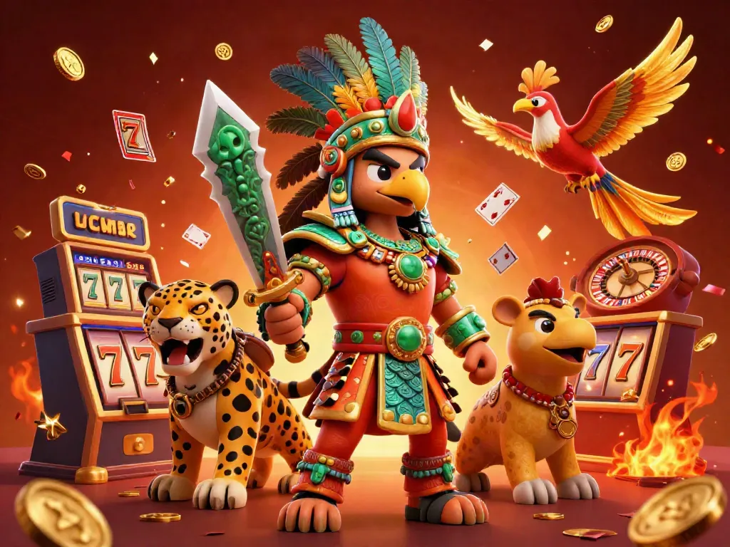 Engage in exciting gameplay at FIVE88 casino with action-packed slots and vibrant characters.