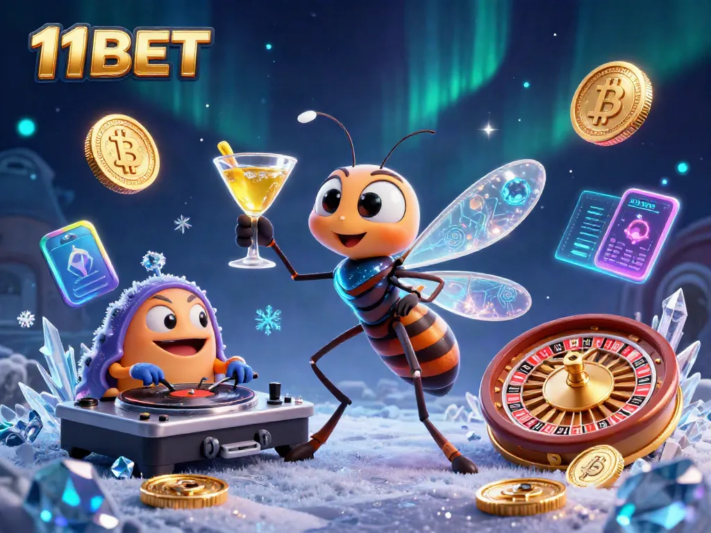 Engage in 11BET's dynamic casino experience with unique characters and exciting game elements.