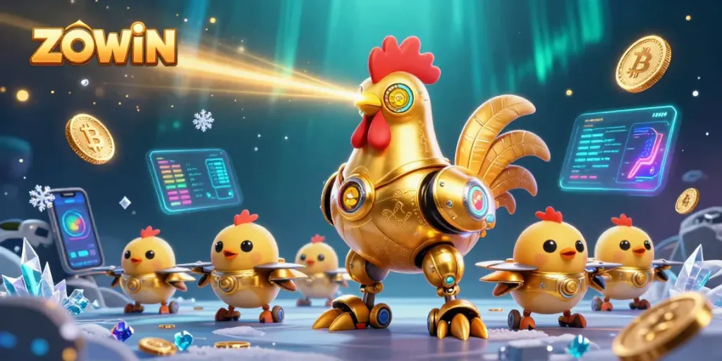 ZOWIN offers thrilling casino experiences as players engage with vibrant 3D designs and crypto elements.
