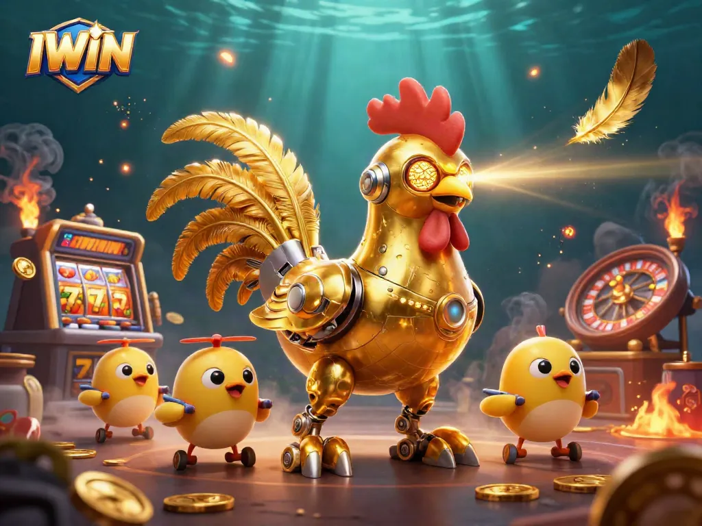 IWIN activates bold gambling adventures with futuristic robot designs and exciting casino themes.